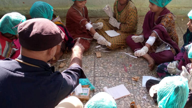 First Aid Training for Kids at Teen Hatti