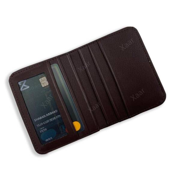 Synthetic Leather Wallet For Men And Women - Image 3