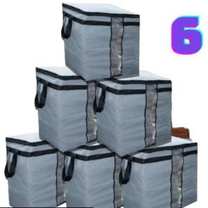 Dustproof Storage Bags, Pack Of 6