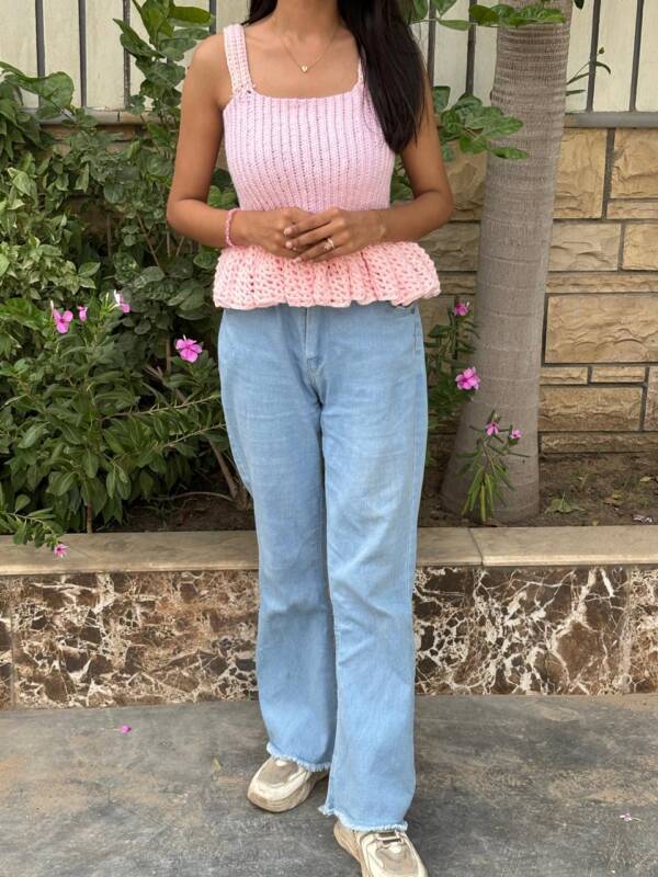 Crochet lily top - Image 4