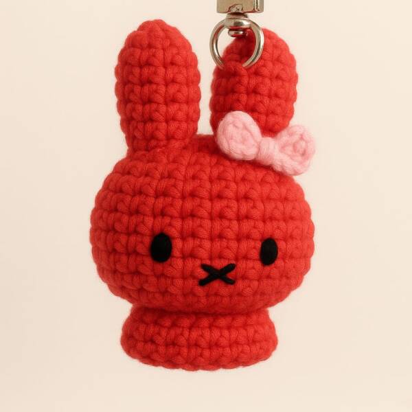 Crochet Bunny Keychain - Image 5